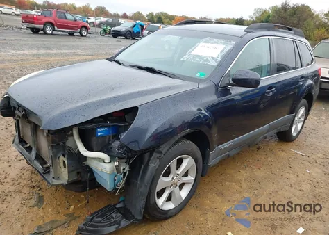 2013 Subaru Outback 2.5I Premium из США, поврежденный, VIN 4S4BRCGC5D3320446